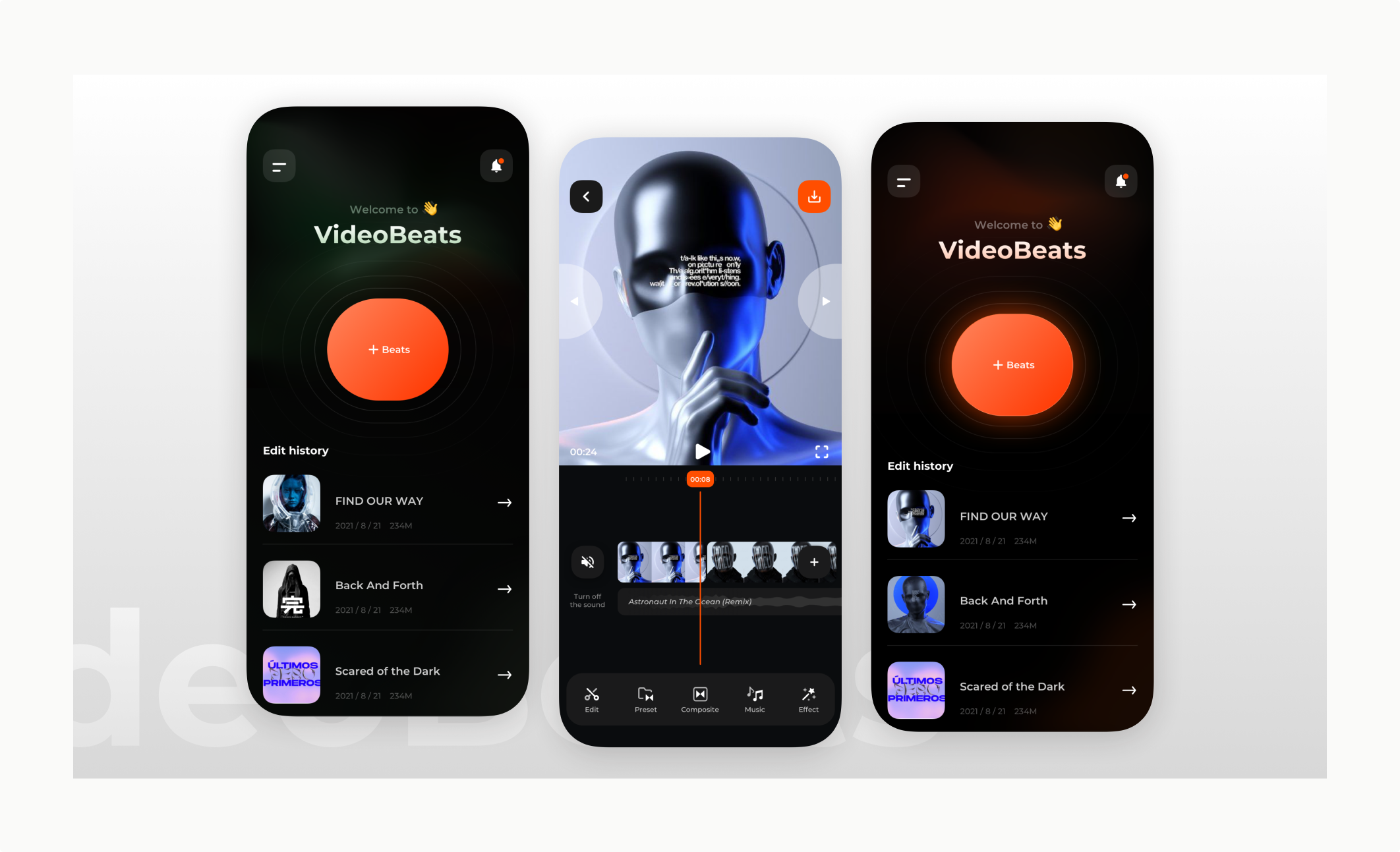 Mobile AI creation interface